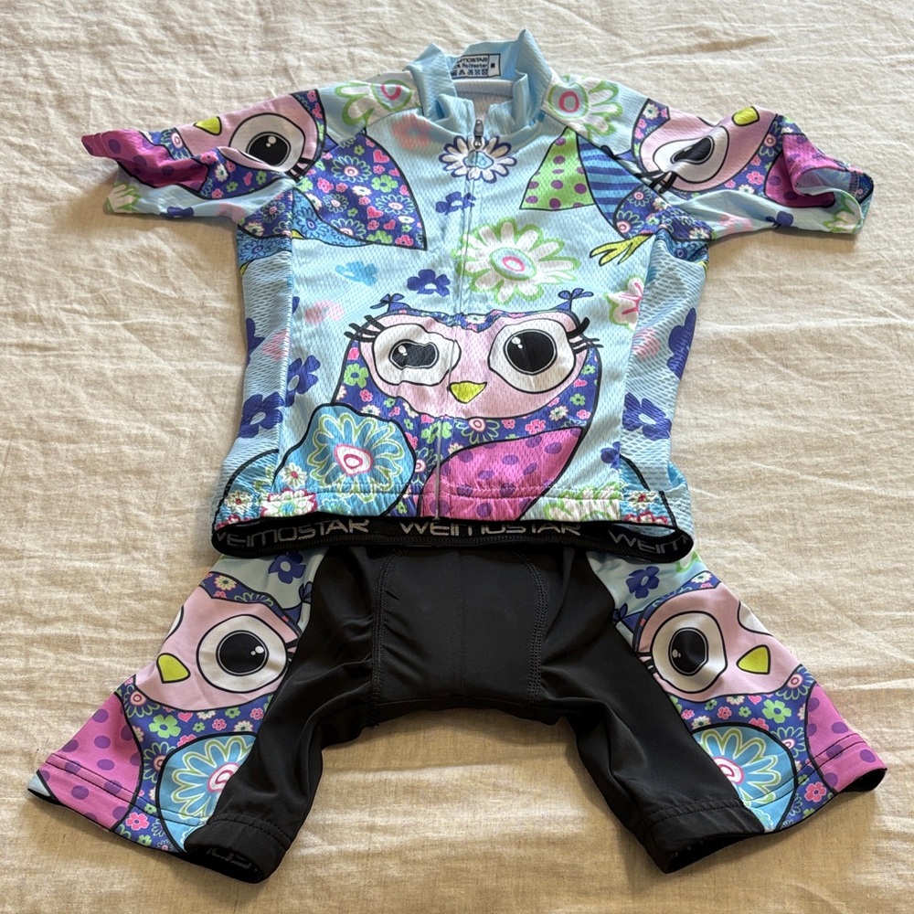 Child’s cycling outfit